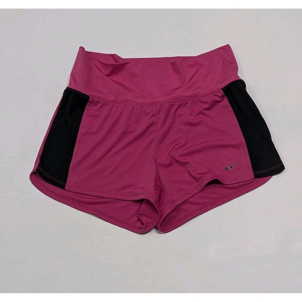 Y2K Barbiecore Nike Dri-FIT‎ Running Shorts Hot Pink Athleisure Medium NWT